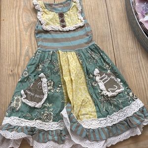 4T Mustard Pie dress